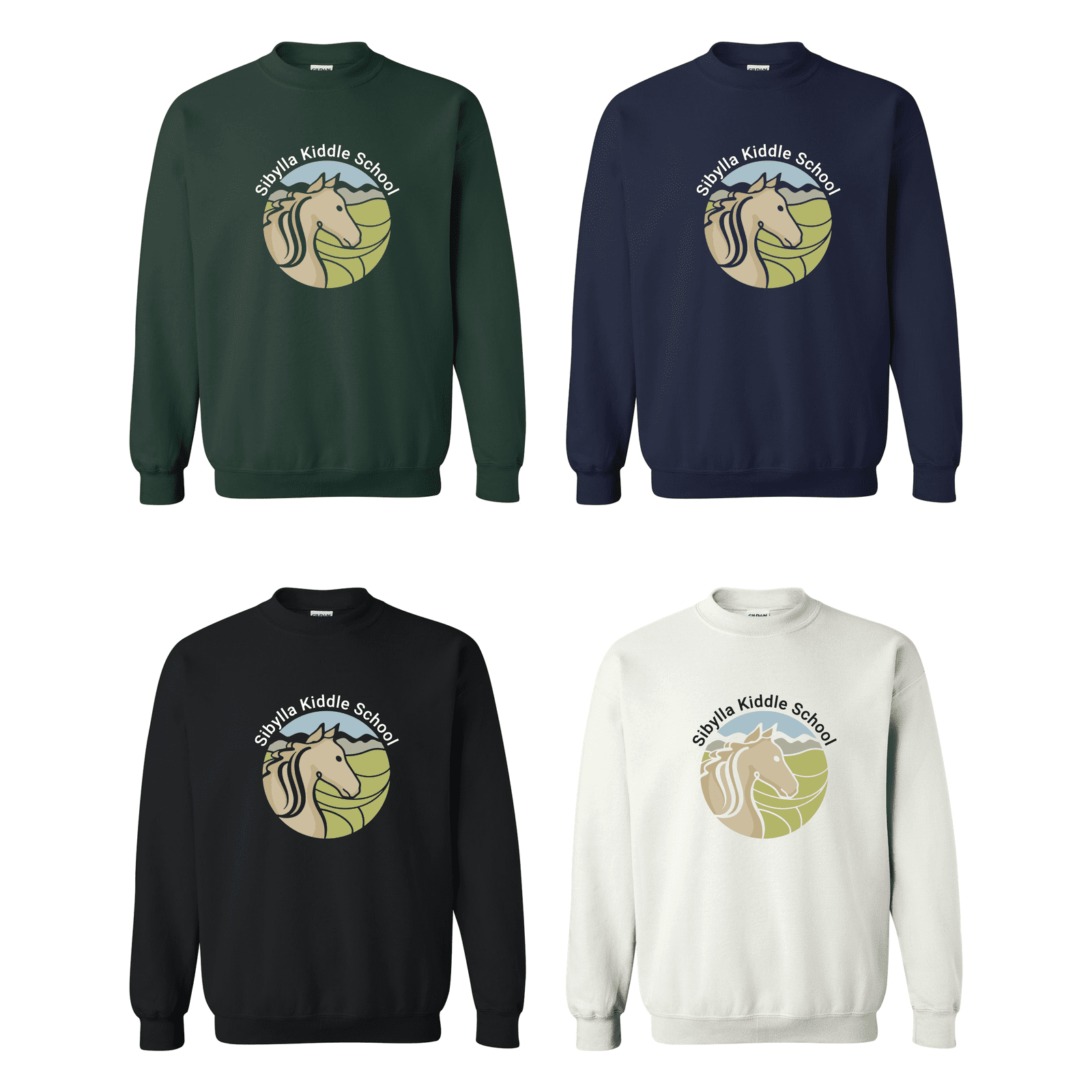 SKS Classic Crewneck Sweater Sibylla Kiddle School gear wear apparel