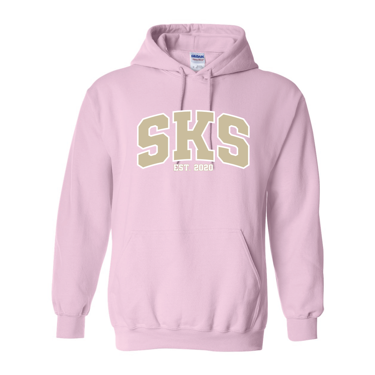 SKS Hoodie - Varsity / Light Pink