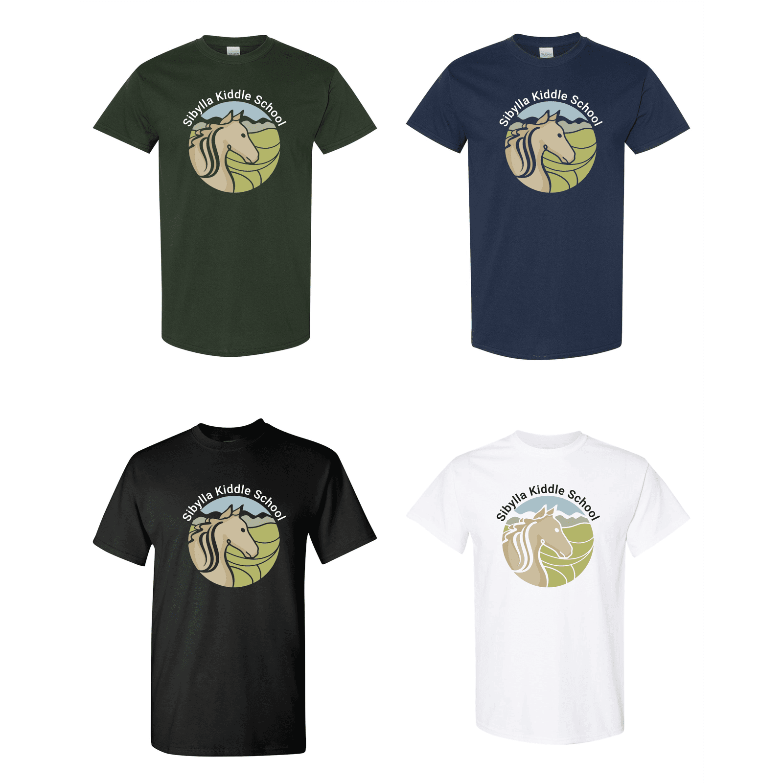 SKS Classic Tee Sibylla Kiddle School gear wear apparel