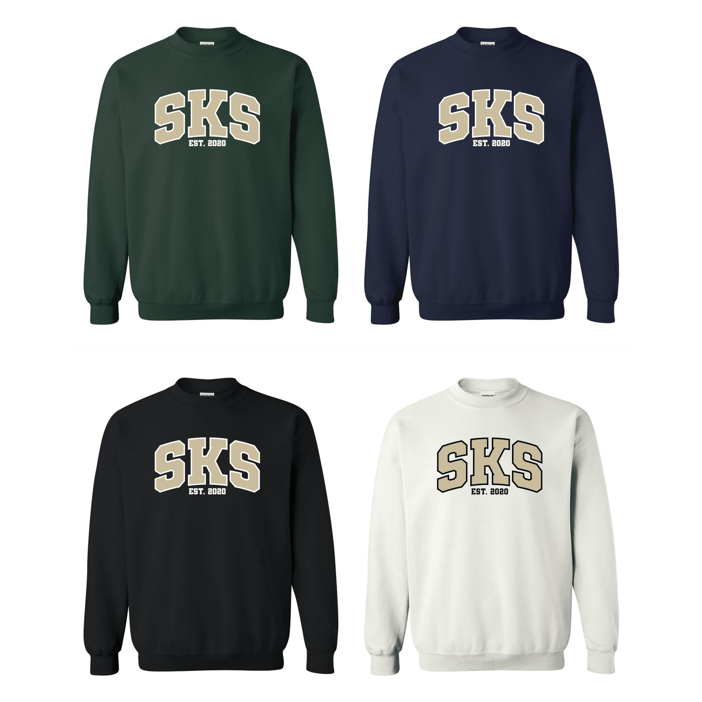 SKS Varsity Crewneck Sweater Sibylla Kiddle School gear wear apparel