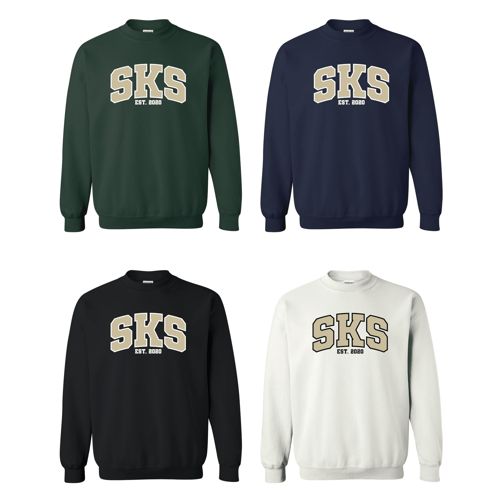 SKS Varsity Crewneck Sweater Sibylla Kiddle School gear wear apparel