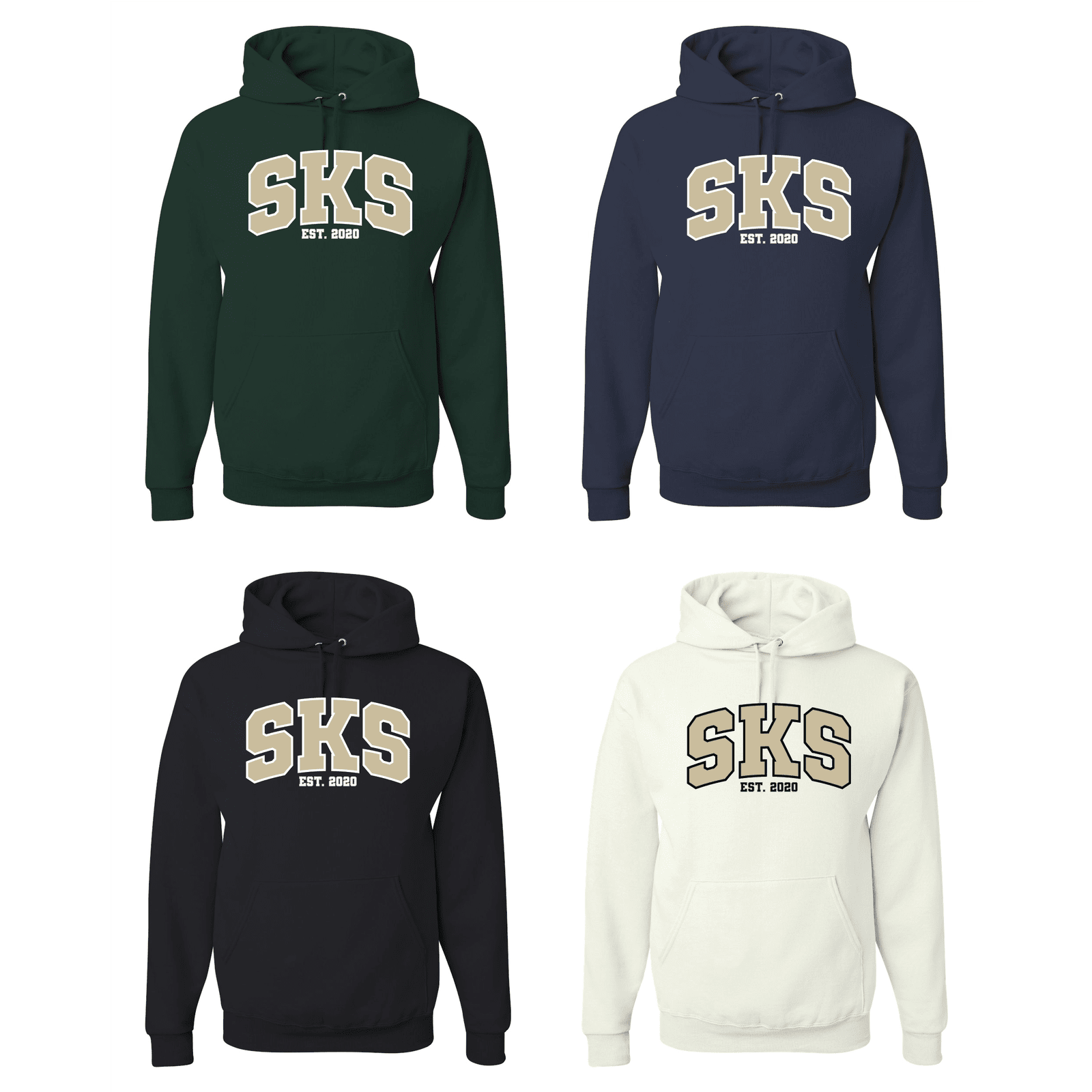 SKS Varsity Hoodie Sibylla Kiddle School gear wear apparel