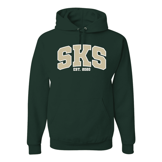 SKS Varsity Hoodie Sibylla Kiddle School gear wear apparel