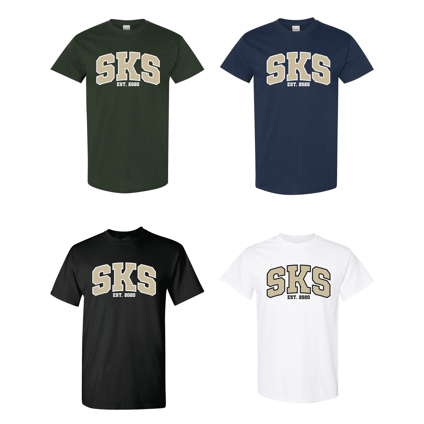 SKS Varsity Tee Sibylla Kiddle School gear wear apparel