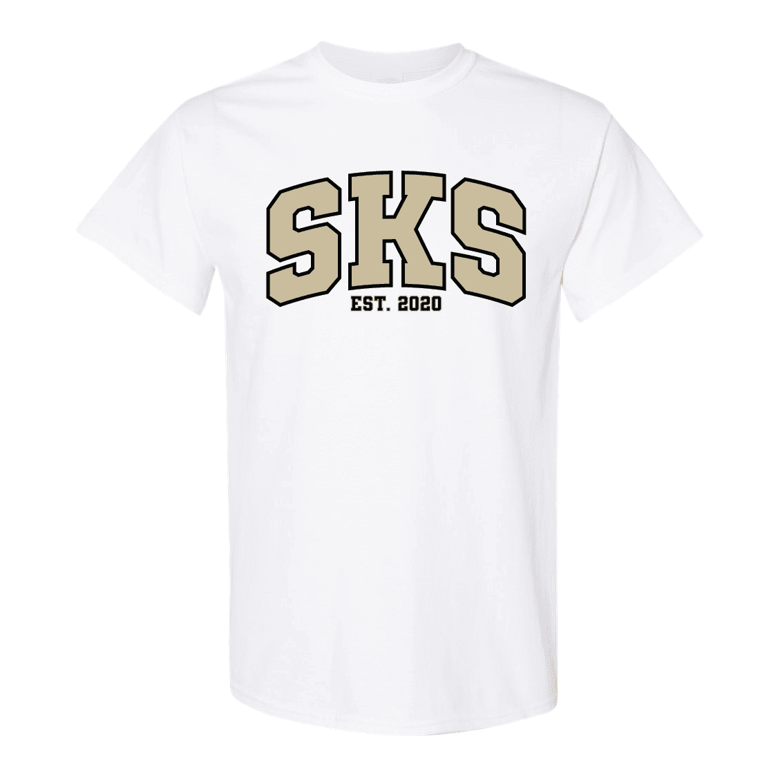 SKS Varsity Tee Sibylla Kiddle School gear wear apparel