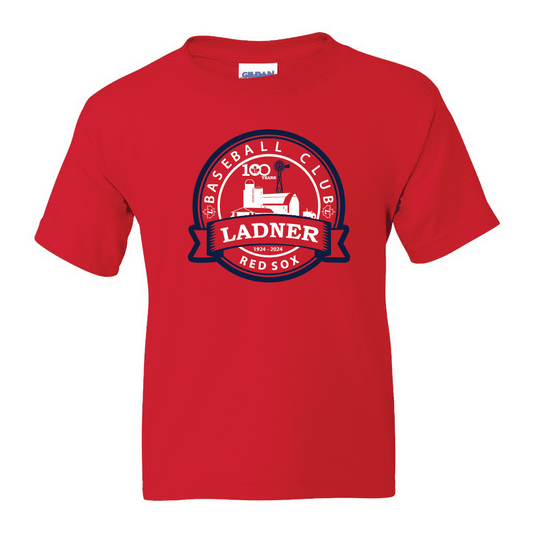 Youth DryBlend Tee Ladner Minor Baseball Association apparel gear