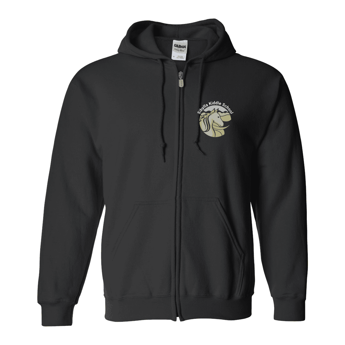 SKS Zip Hoodie Sibylla Kiddle School gear wear apparel