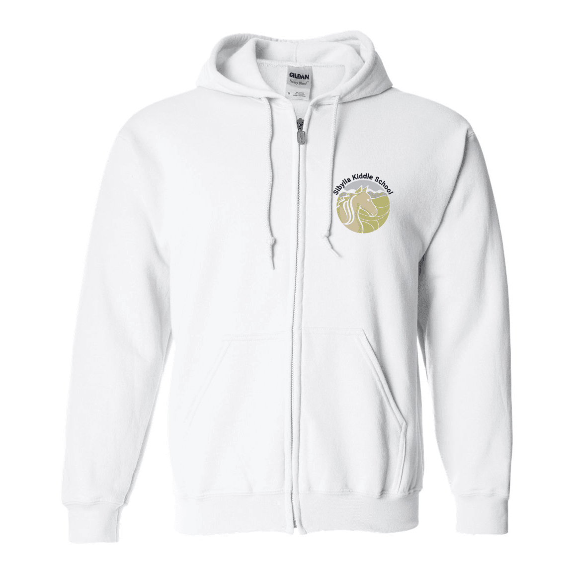 SKS Zip Hoodie Sibylla Kiddle School gear wear apparel