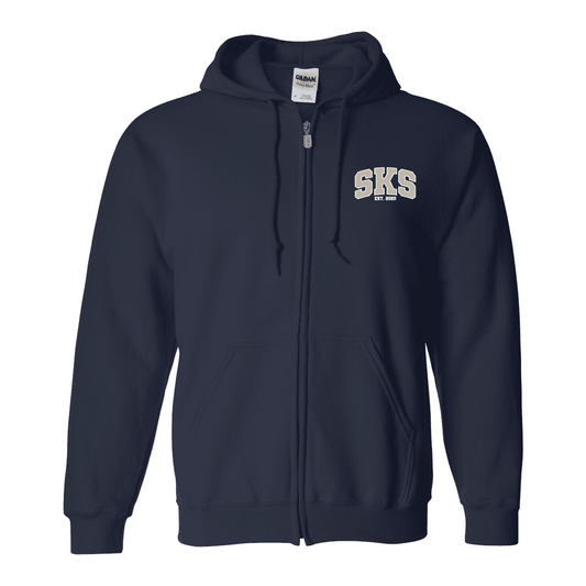 SKS Zip Hoodie Sibylla Kiddle School gear wear apparel