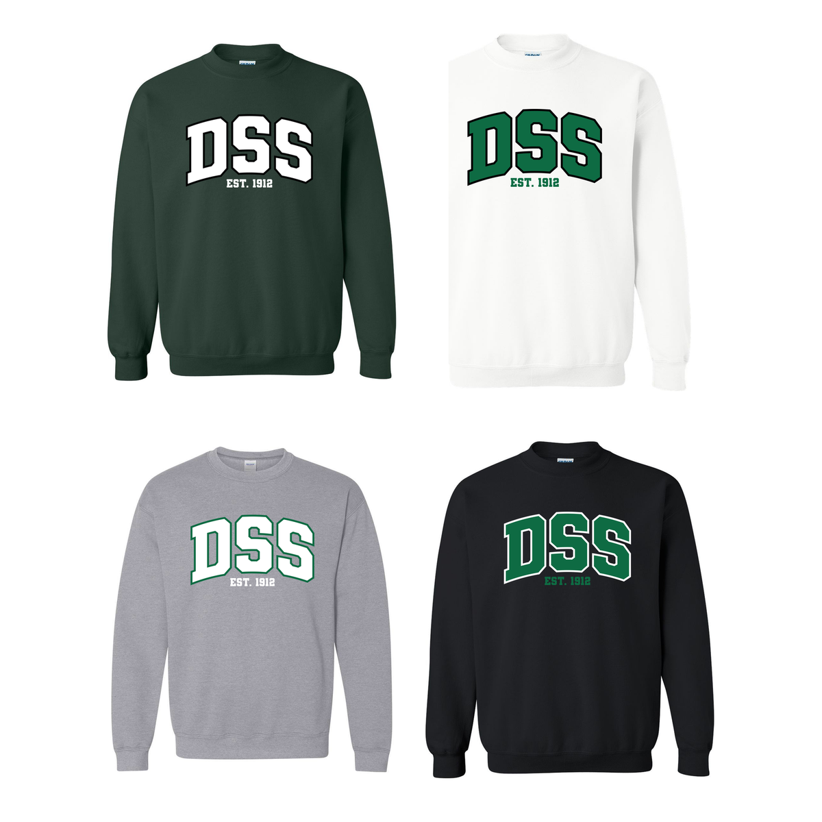 DSS Varsity Crewneck Delta Secondary School Pacer Wear pacerwear
