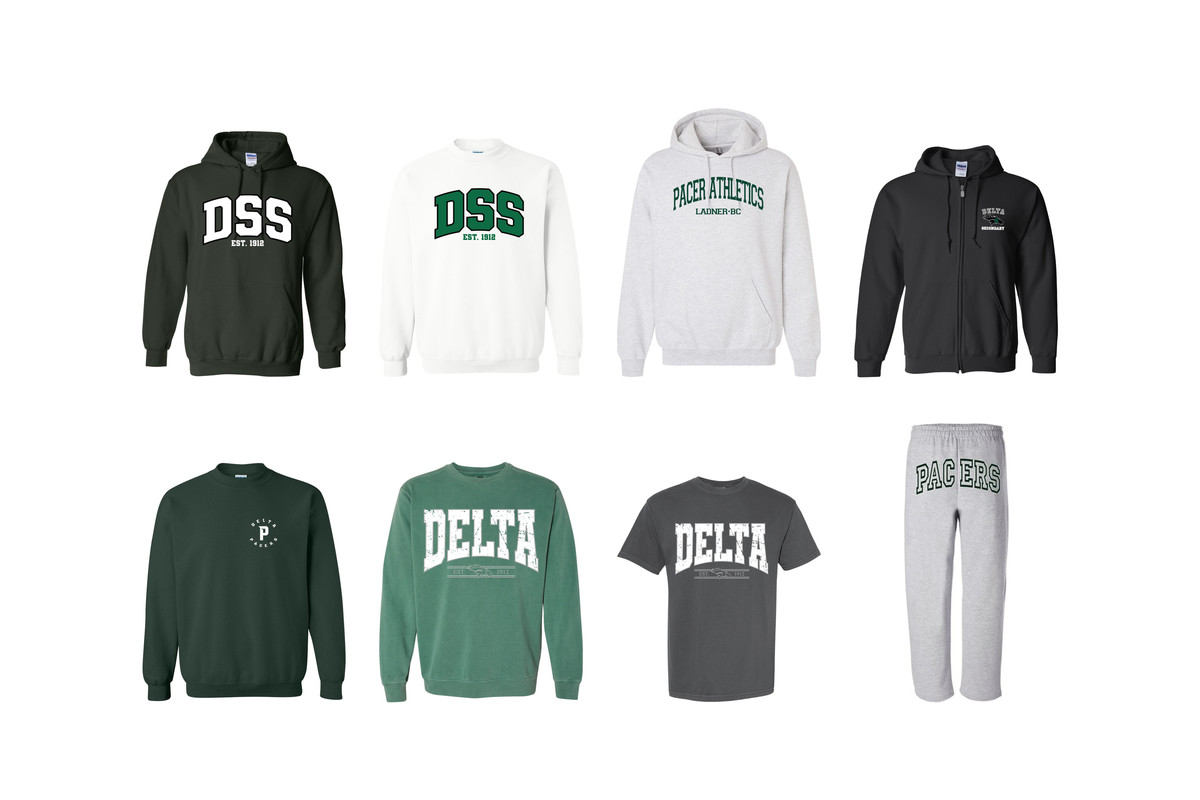 DSS Pacers hoodies, crewnecks, vintage tee, zip hoodie and sweatpants