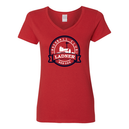 LMBA Ladies V-Neck Tee