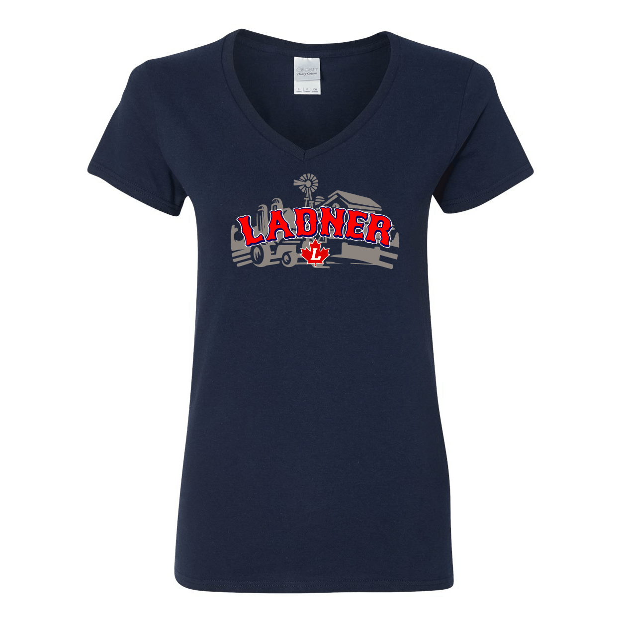 LMBA Ladies V-Neck Tee