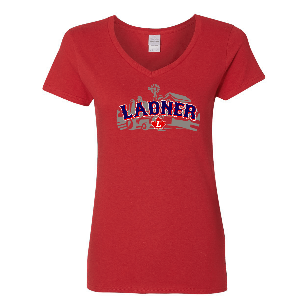 LMBA Ladies V-Neck Tee