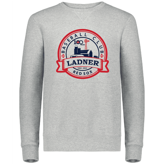 Fleece Crewneck Ladner Minor Baseball Association apparel gear