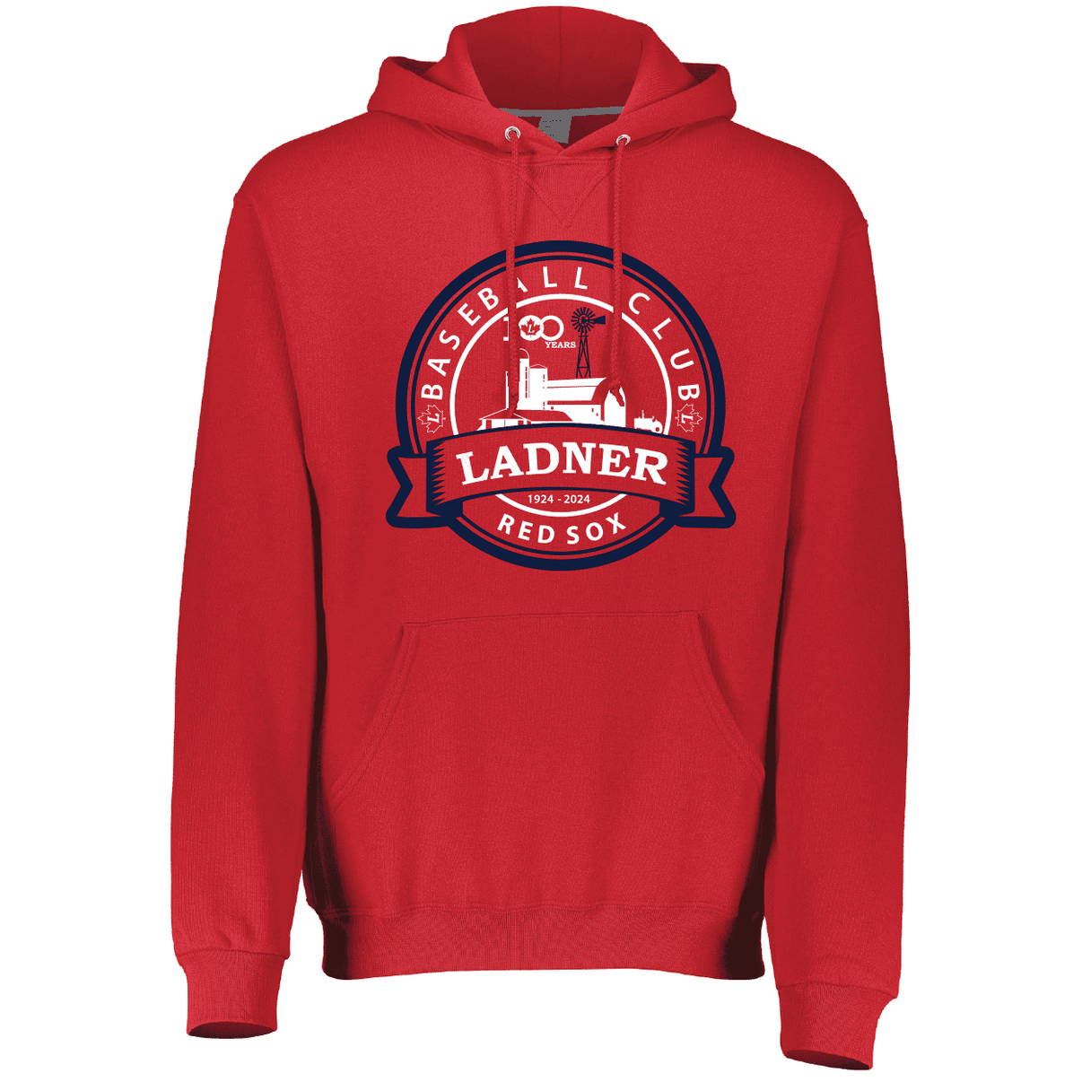 Fleece Hoodie - Ladner Minor Baseball – Local Custom