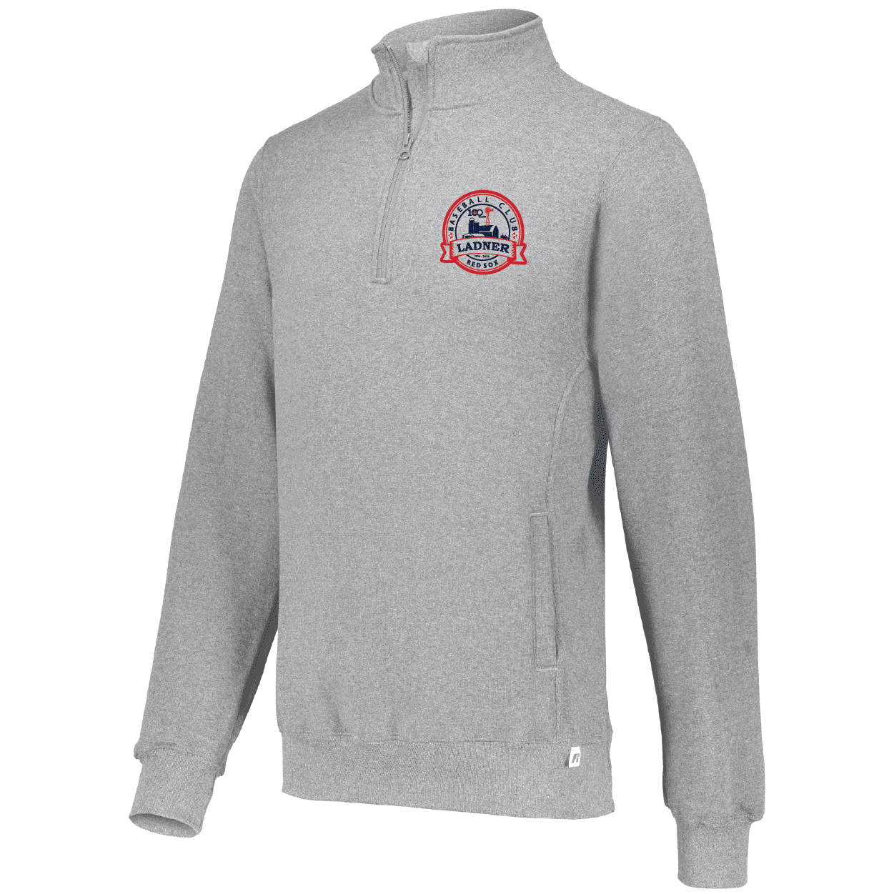 Fleece Quarter Zip Ladner Minor Baseball Association apparel gear