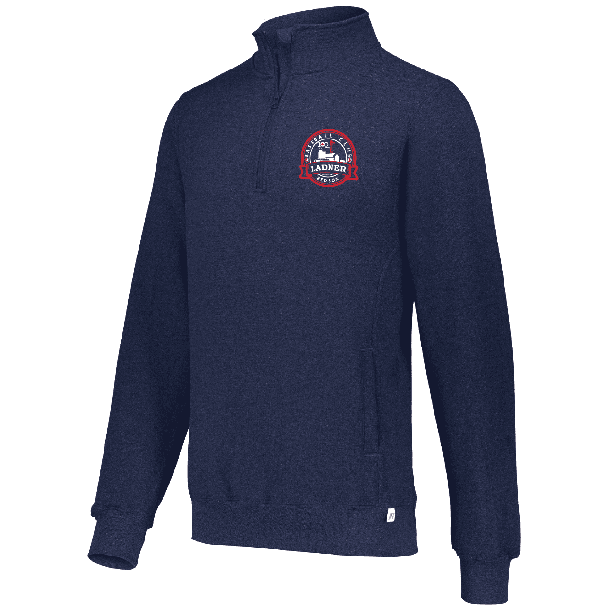 Fleece Quarter Zip Ladner Minor Baseball Association apparel gear