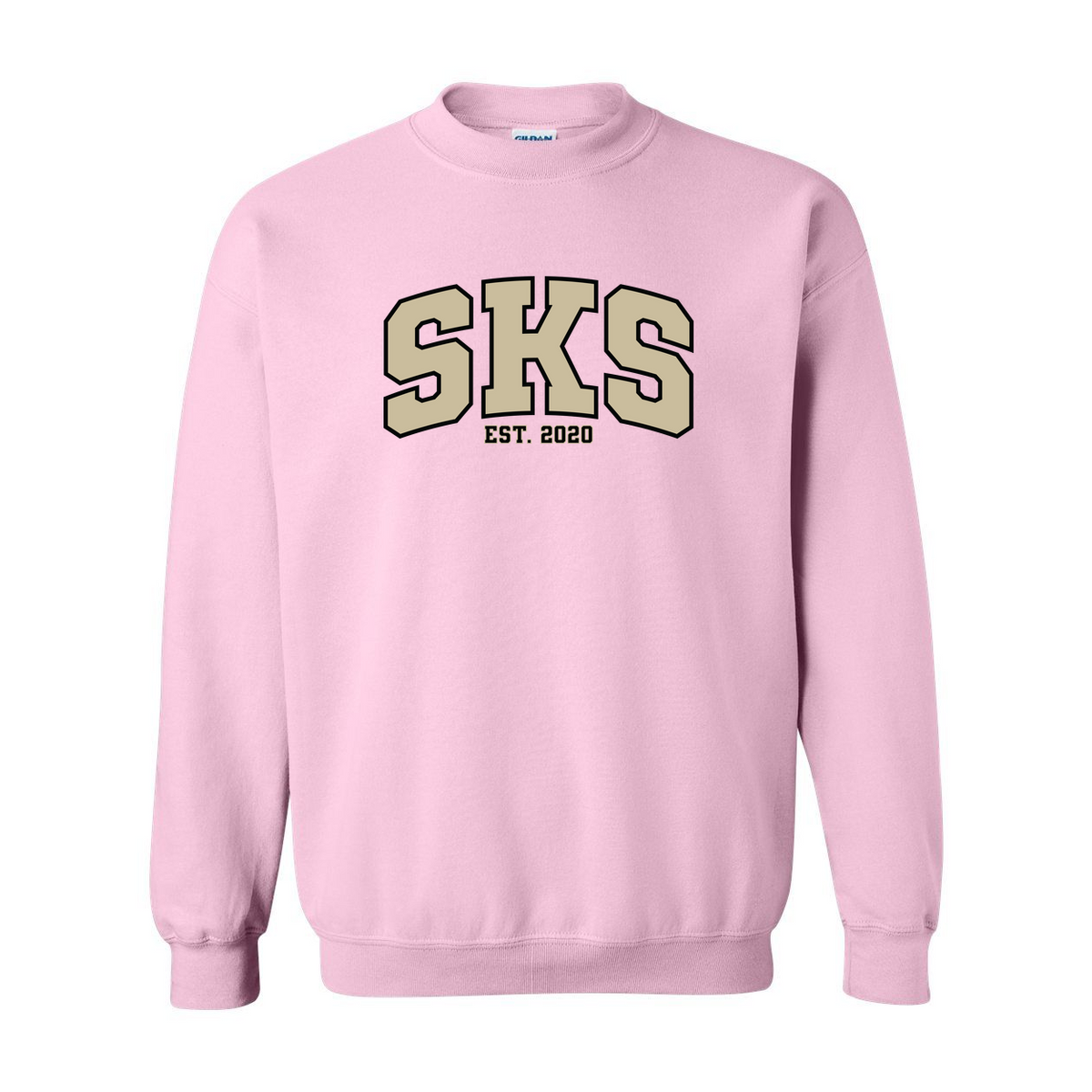 SKS Crewneck - Varsity / Pink (Adult)